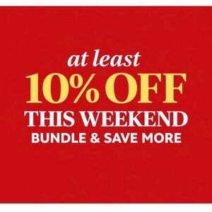 Red and Yellow Promotional Sign